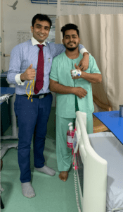 Mr Mohd Ali Yamun Shaikh from Dubai- Treated for varicose veins- happy patient
